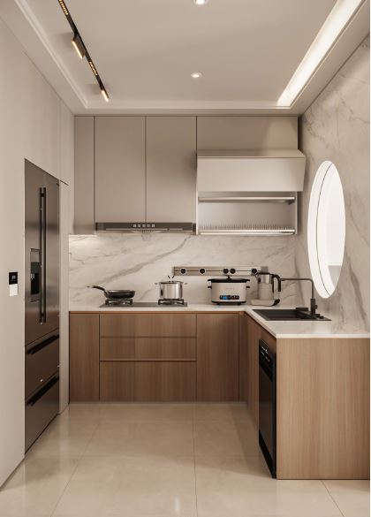 Whole-house custom cabinetry, Crown Residences