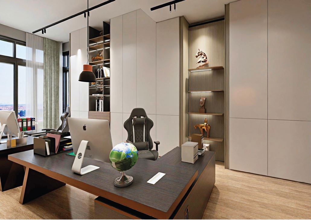 Sunpina home office cabinetry